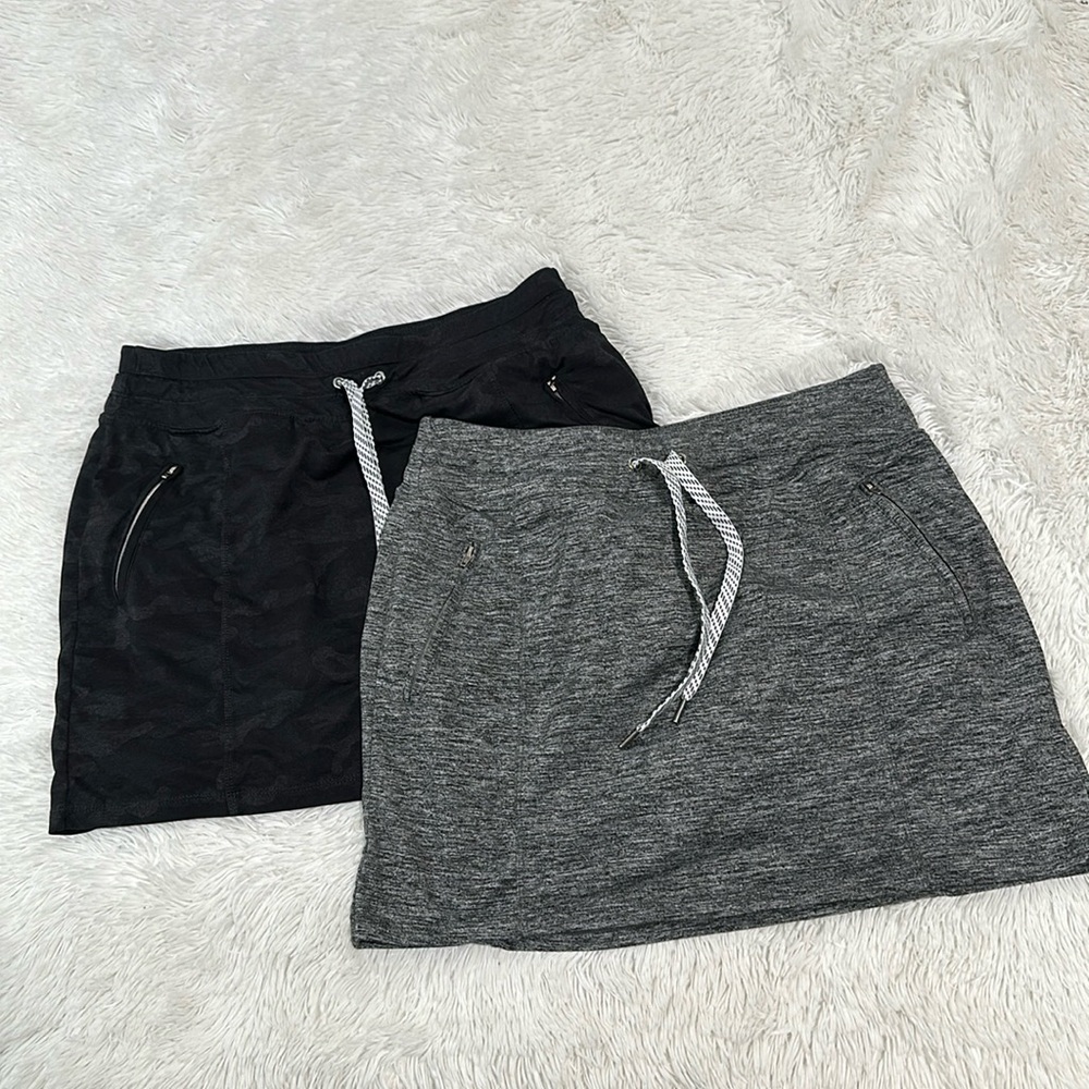 🎨 Bundle of 2 Members Mark Shorts Sports Skirts
